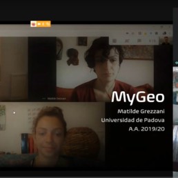 Final evaluation meeting: the conclusion of the virtual mobility between UNIPD and Geoslab